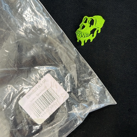 Mutant Ape Yacht Club BAYC Slime Hoodie Embroidered Back Art - Picture 9 of 10